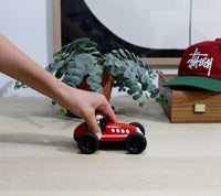 PL VL402 Loretino Marino - Red and Black Car – Playforever Official UK Shop